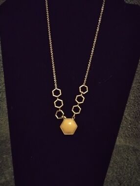 Honeycomb Style Late 60s Necklace
